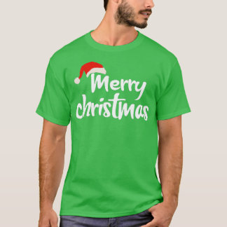 T-shirt Joyeux Noël Santa Hat 2