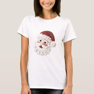 T-shirt Joyeux Noël Santa Latch Hook