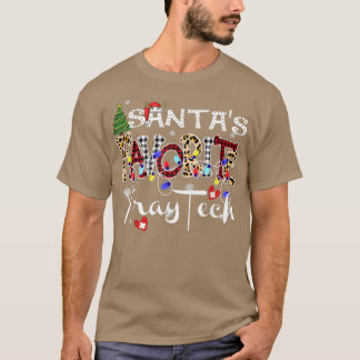 T-shirt Joyeux Noël Santas Favori Xray Tech Xmas Lig