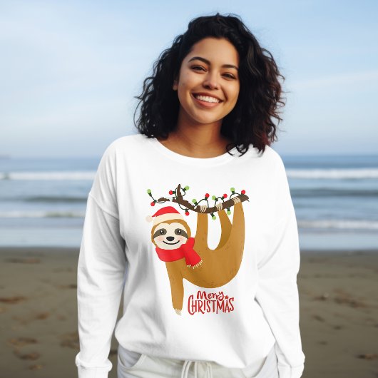 T-shirt Joyeux Noël Sloth | Vacances