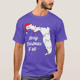 T-shirt Joyeux Noël Texas State Family Group Correspondanc