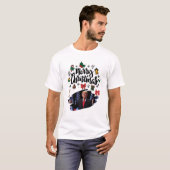 T-shirt Joyeux Noël Trump (Devant entier)