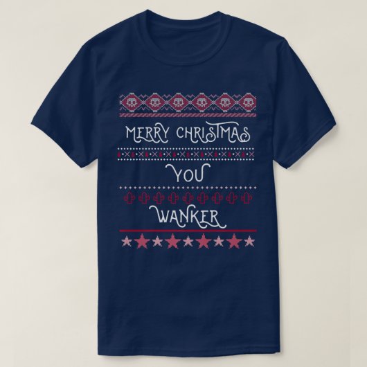 T-shirt Joyeux Noël, tu veux Offensive Drôle Noël Ho (Design devant)