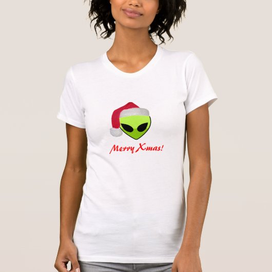 T-shirt Joyeux Noël ! Une salutation étrangère ! (Devant)