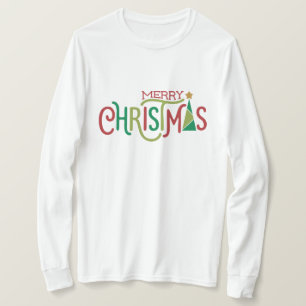T-shirt Joyeux Noël vert rouge