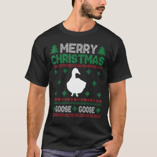 T-shirt Joyeux Noël Vilain Enfants Goose Xmas Vilain