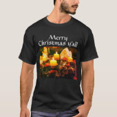T-shirt Joyeux Noël Y'all (Devant)