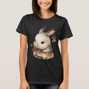 T-shirt Joyeux Nouvel An Chinois 2023 Du Lapin Rouge Zodia