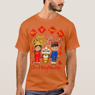 T-shirt Joyeux Nouvel An Lunaire 2022 Chuc Mung Nam Moi 20
