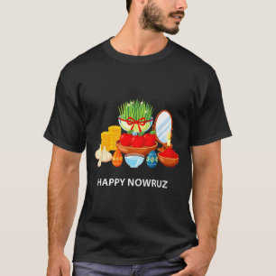 T-shirt Joyeux Nowruz pour hommes femmes Nouvel An persan