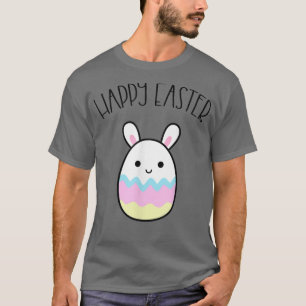 T-shirt Joyeux Oeuf Lapin De Pâques En Forme Kawaii Otaku