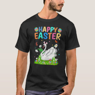 T-shirt Joyeux Oeuf lapin de Pâques Funny Oiseau de cygne