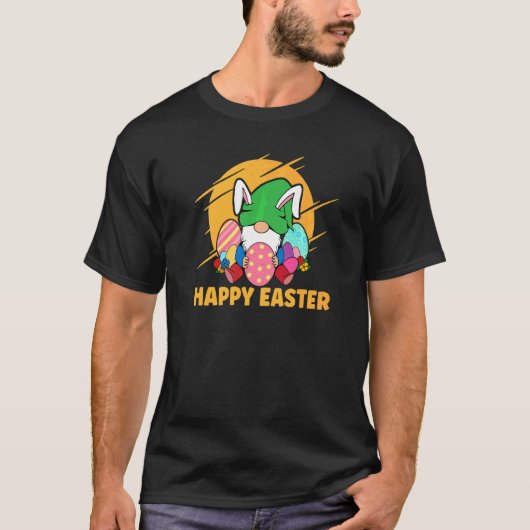 T-shirt Joyeux oeufs de lapin de Pâques 1 (Devant)