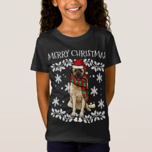 T-Shirt Joyeux ornement de Noël Berger Anatolien Chien Xm
