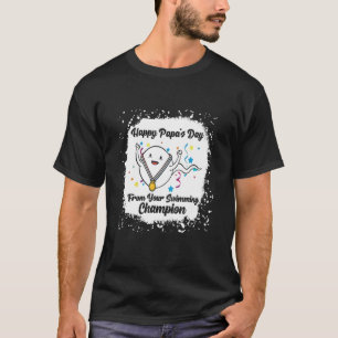 T-shirt Joyeux Papa Day de votre champion de natation Père