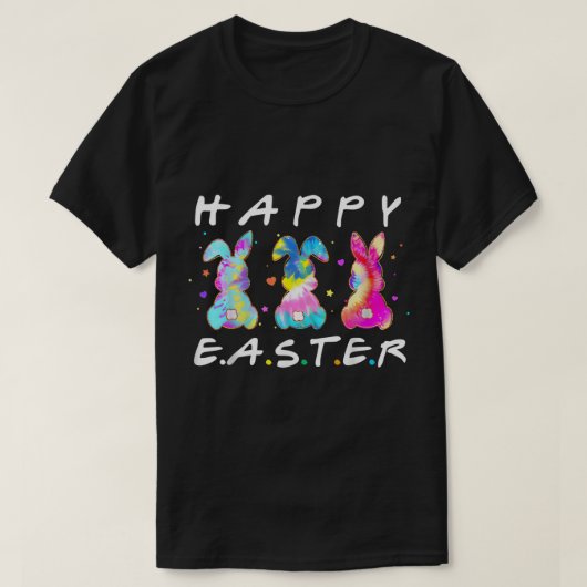 T-shirt Joyeux Pâques Cute Bunny Famille Matching Pâques 2 (Design devant)