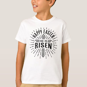 T-shirt Joyeux Pâques Il est ressuscité