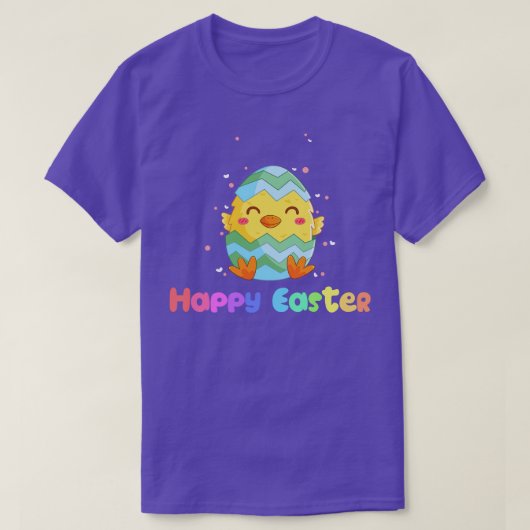 T-shirt Joyeux Pâques Jour 0 Je Choisirais Avec Pâques (Design devant)