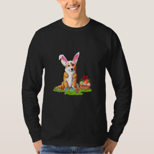 T-shirt Joyeux Pâques mignon lapins en forme d'oeuf de Pâq