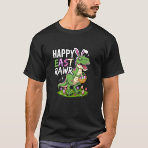 T-shirt Joyeux Pâques Rawr Drôle de blague de Pâques T-Rex