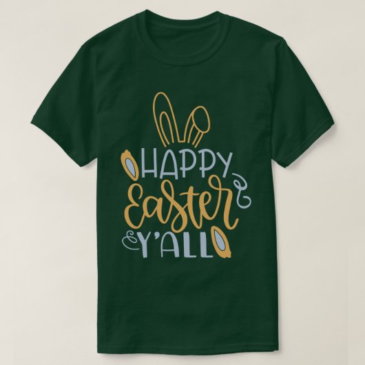 T-shirt Joyeux Pâques Y tous (Design devant)