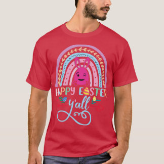 T-shirt Joyeux Pâques Yall mignonne Joyeux Arc-en-ciel de 
