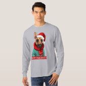 T-shirt Joyeux Pawlidays Noël T-Shirt, Vaden le BMC (Devant entier)