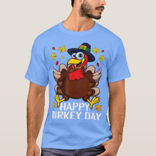 T-shirt Joyeux pèlerin de la Turquie pour Thanksgiving D