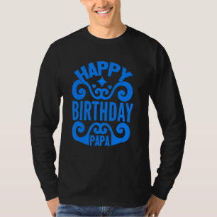 T-shirt Joyeux père d'anniversaire