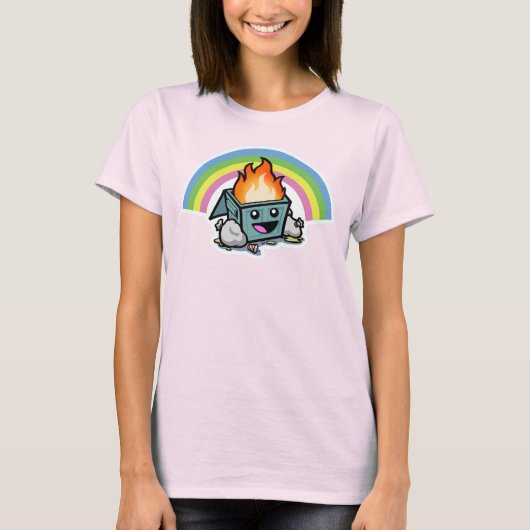 T-shirt "Joyeux Petit Feu de Débiteur" (Devant)