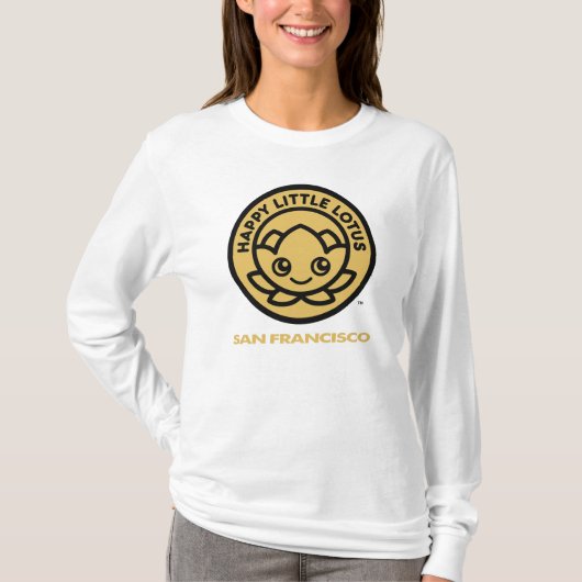 T-shirt Joyeux Petit Lotus, San Francisco, (Devant)