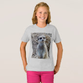 T-shirt Joyeux Petit Meerkat, (Devant entier)