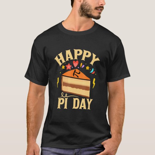 T-shirt Joyeux Pi Day Funny Pi Day (Devant)