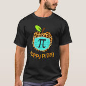 T-shirt Joyeux Pi Day Love Math Enseignant Leopard Pi Mask (Devant)