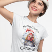 T-shirt Joyeux poulet de Noël de Cluckin