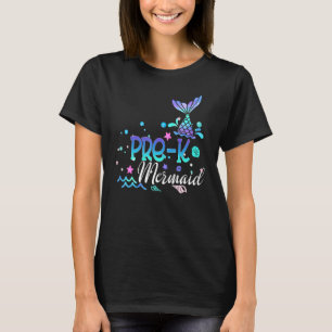 T-shirt Joyeux Premier Jour De La Sirène Avant Kinder Reto