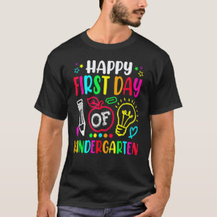 T-shirt Joyeux premier jour de maternelle enseignant élève