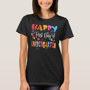 T-shirt Joyeux Premier Jour de maternelle équipe d'enseign