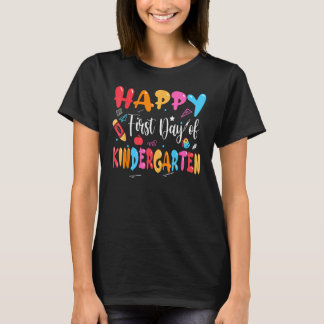 T-shirt Joyeux Premier Jour de maternelle équipe d'enseign