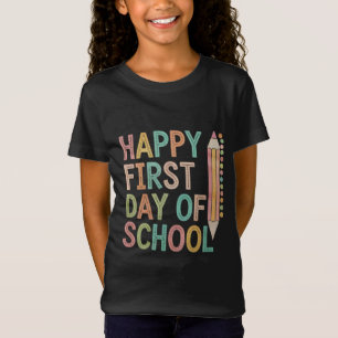 T-Shirt Joyeux premier jour de rentrée scolaire