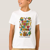 T-shirt Joyeux premier jour d'école (Devant)