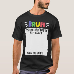 T-shirt Joyeux premier jour d'école Enseignant Premier jou