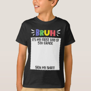 T-shirt Joyeux premier jour d'école Enseignant Premier jou