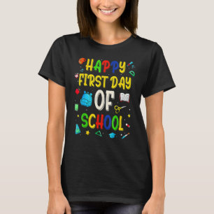 T-shirt Joyeux Premier Jour D'Enseignant À L'École B