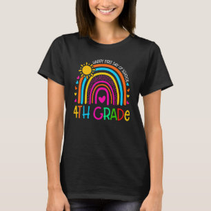 T-shirt Joyeux Premier Jour D'Enseignant De 4E Année Retou