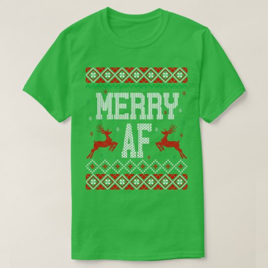 T-shirt Joyeux pull AF (Design devant)