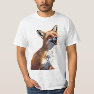 T-shirt Joyeux Red Fox OWN ART Vixen Wild Nature