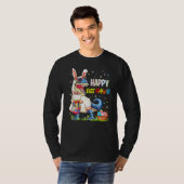 T-shirt Joyeux Rex Dinosaure Easter Bunny Egg Costu (Devant entier)