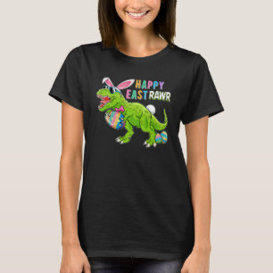T-shirt Joyeux Rex Dinosaure Easter Bunny Egg Costu