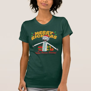 T-shirt Joyeux Rickmas et Joyeuses Fêtes Humaines